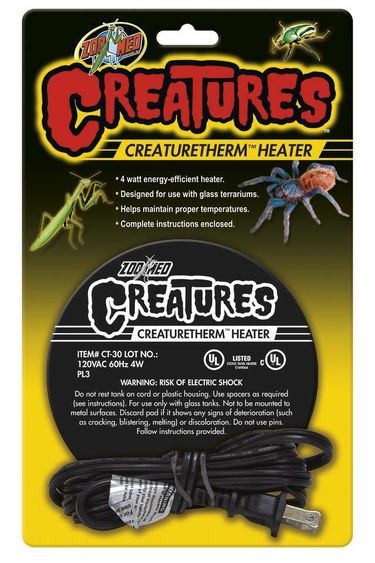 Zoomed ZOO MED CT-30 Plaque chauffante - Série Creatures