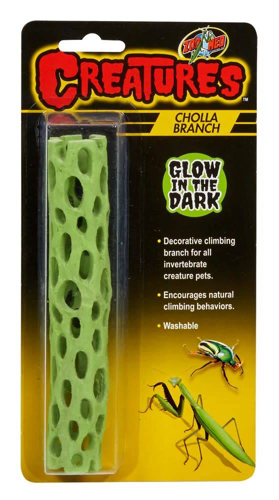 Zoo Med Creatures Dual Thermometer & Humidity Gauge Glow in the