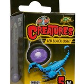 Zoomed Ampoule noire DEL 5 W – Série Creatures LED Black Light