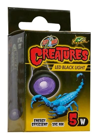 Zoomed ZOO MED CT-BL Ampoule noire DEL 5 W – Série Creatures