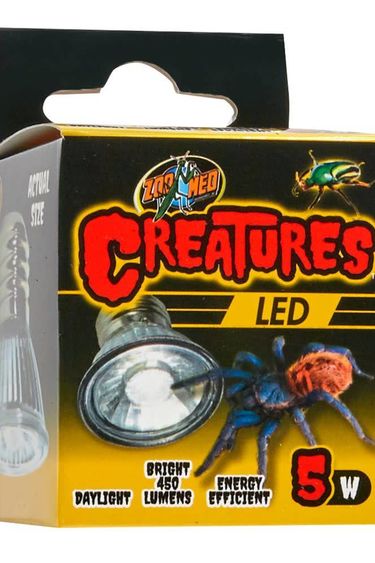 Zoo Med Creatures Dual Thermometer & Humidity Gauge Glow in the