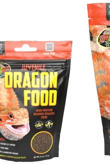 Zoomed Juvenile Dragon Food