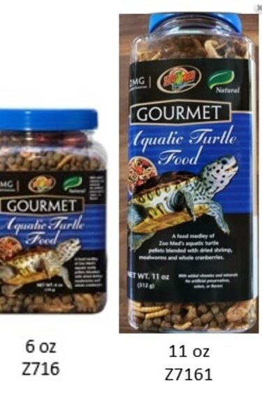 Zoomed ZOO MED Nourr. "Gourmet" pour tortue aquatique