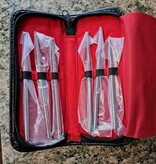 Magazoo Set of probes in leather case