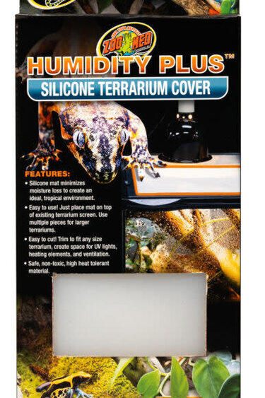 Zoomed ZOO MED NT-SC Housse de terrarium en silicone Humidity Plus™ 16x16