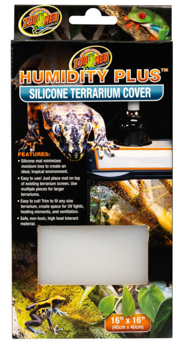 Magazoo Housse de terrarium en silicone Humidity Plus™ 16x16 - Humidity Plus™ Silicone Terrarium Cover 16x16