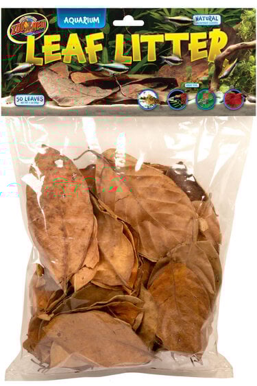 Zoomed ZOO MED ALL-10 Feuilles de litière pour aquarium Feuilles de jacquier (Artocarpus heterophyllus)