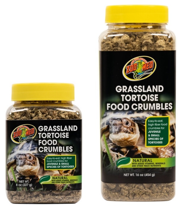 Zoomed Grassland Tortoise Food Crumbles