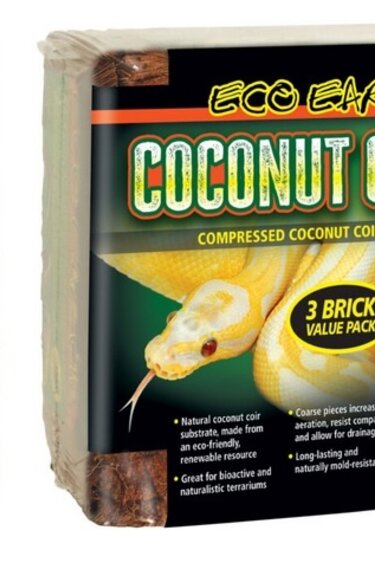 Zoomed Chips de noix de coco Eco Earth® - Eco Earth® Coconut Chips (husk)
