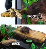 ReptiZoo Rampe à tortues et mangeoire arboricole 2 en 1 - 2 IN 1 Turtle Ramp and Arboreal Feeder