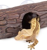 ReptiZoo REPTIZOO RZ-EHR37 Cachette verticale pour tronc d'arbre (ventouses) 2,8" x 2,8" x 6"