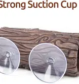 ReptiZoo Vertical Tree Trunk Hideout (Suction Cups) 2.8" x 2.8" x 6"