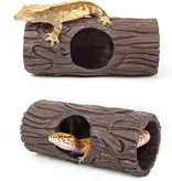 ReptiZoo REPTIZOO RZ-EHR37 Cachette verticale pour tronc d'arbre (ventouses) 2,8" x 2,8" x 6"