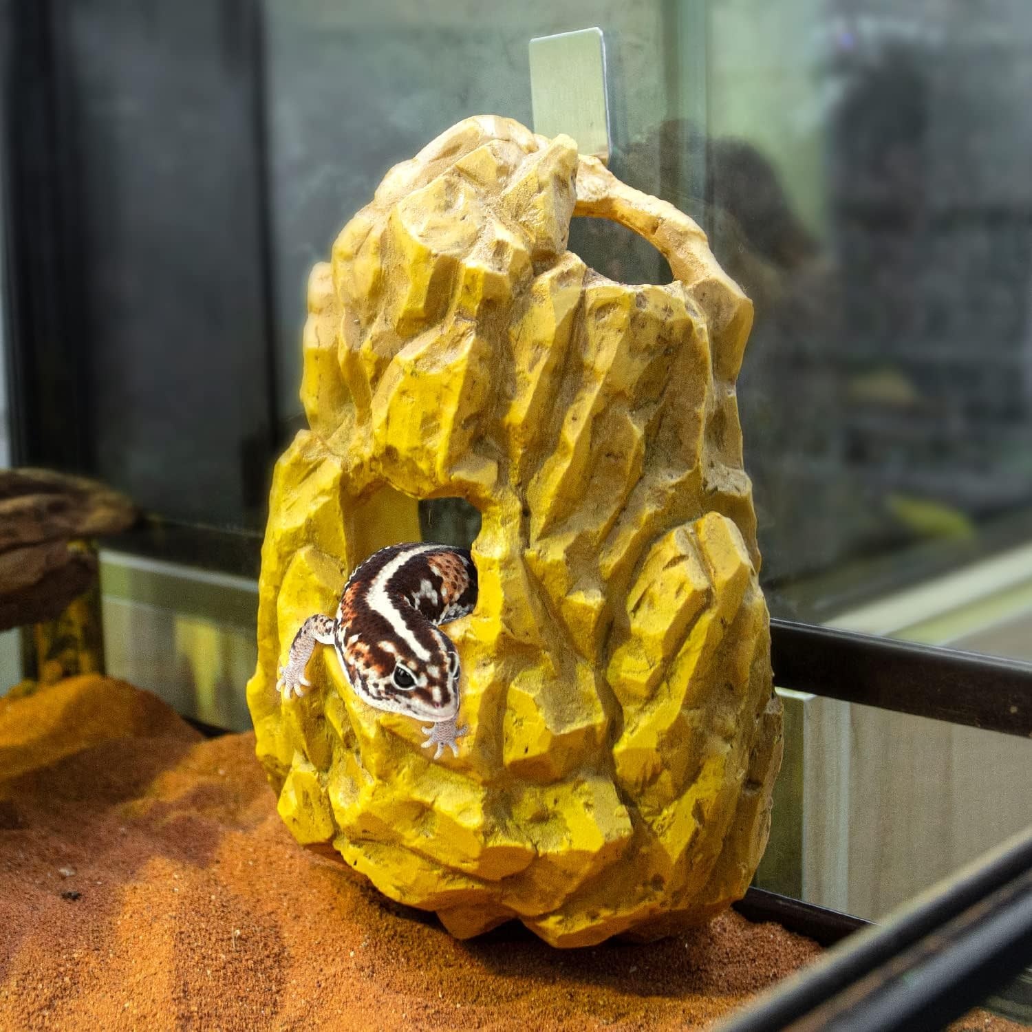 ReptiZoo REPTIZOO RZ-ERS75 Cachette accrochable multi-niveaux