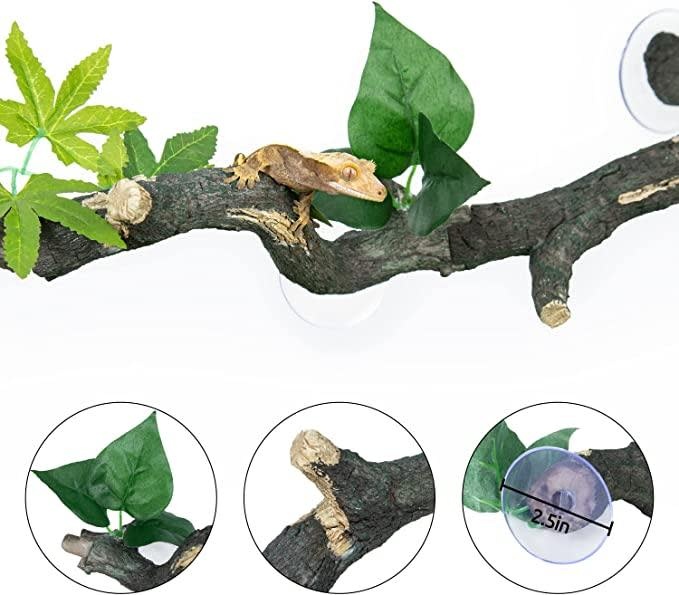 ReptiZoo 3-Piece Connectable Branches - Total Length 23"