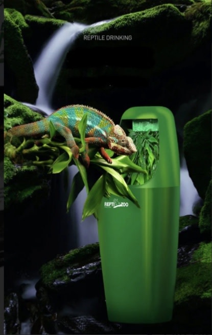 ReptiZoo REPTIZOO RZ-DF09A Fontaine pour boire et humidificateur pour reptiles 800 ml