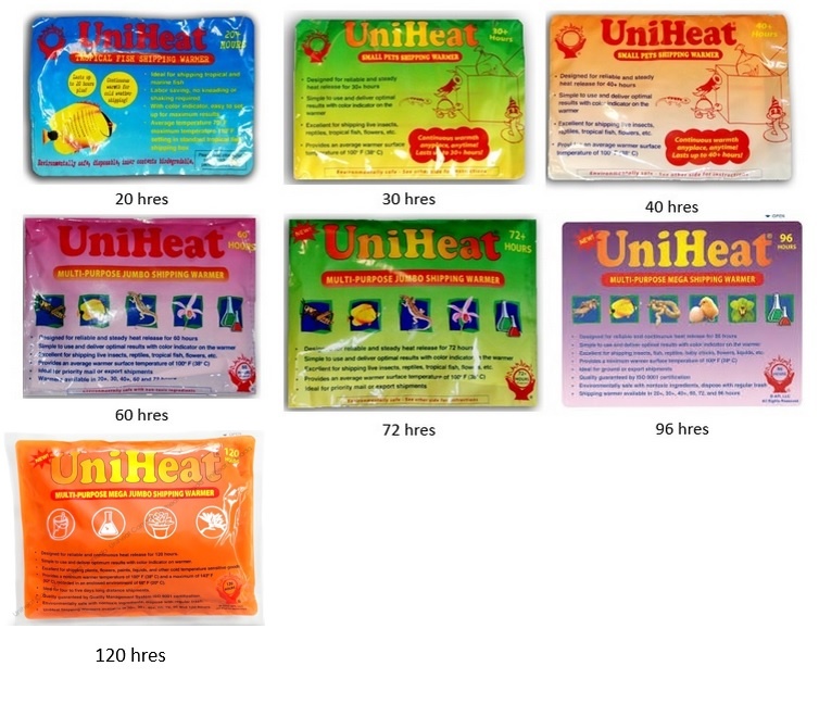 Uniheat Pad Chauffant pour transport de reptiles Uniheat Heat