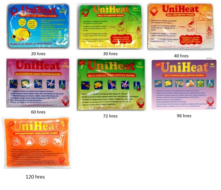 Uniheat UNIHEAT Pad Chauffant pour transport de reptiles