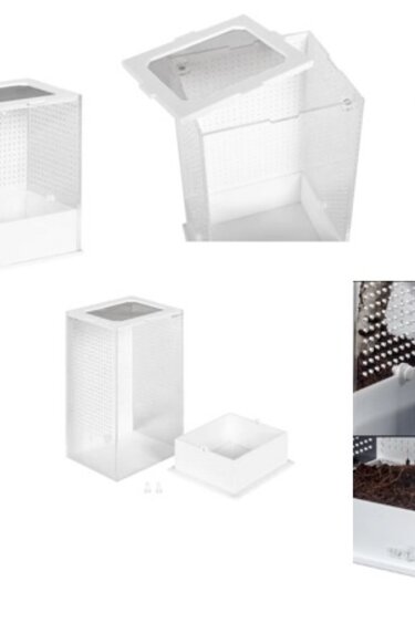 ReptiZoo Acrylic Insect Feeder Box