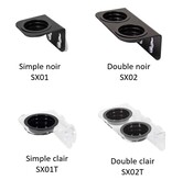 ReptiZoo REPTIZOO Support acrylique arbricole d'alimentation à ventouses