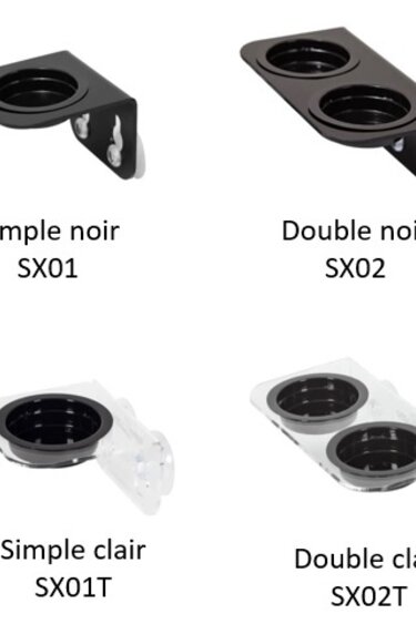 ReptiZoo REPTIZOO Support acrylique arbricole d'alimentation à ventouses