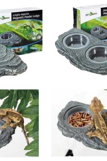 ReptiZoo REPTIZOO Support arboricole en forme de roche magnétique