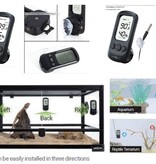 ReptiZoo REPTIZOO Thermo-hygromètre à alarme numérique