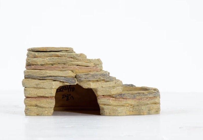 ReptiZoo 3-in-1 feegind dish hideout cave 23x14.5x11cm / 9.1"x5.7"x4.3"