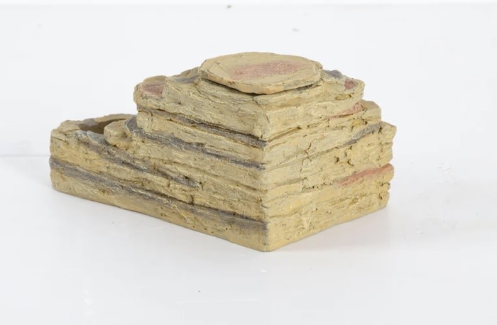 ReptiZoo 3-in-1 feegind dish hideout cave 23x14.5x11cm / 9.1"x5.7"x4.3"