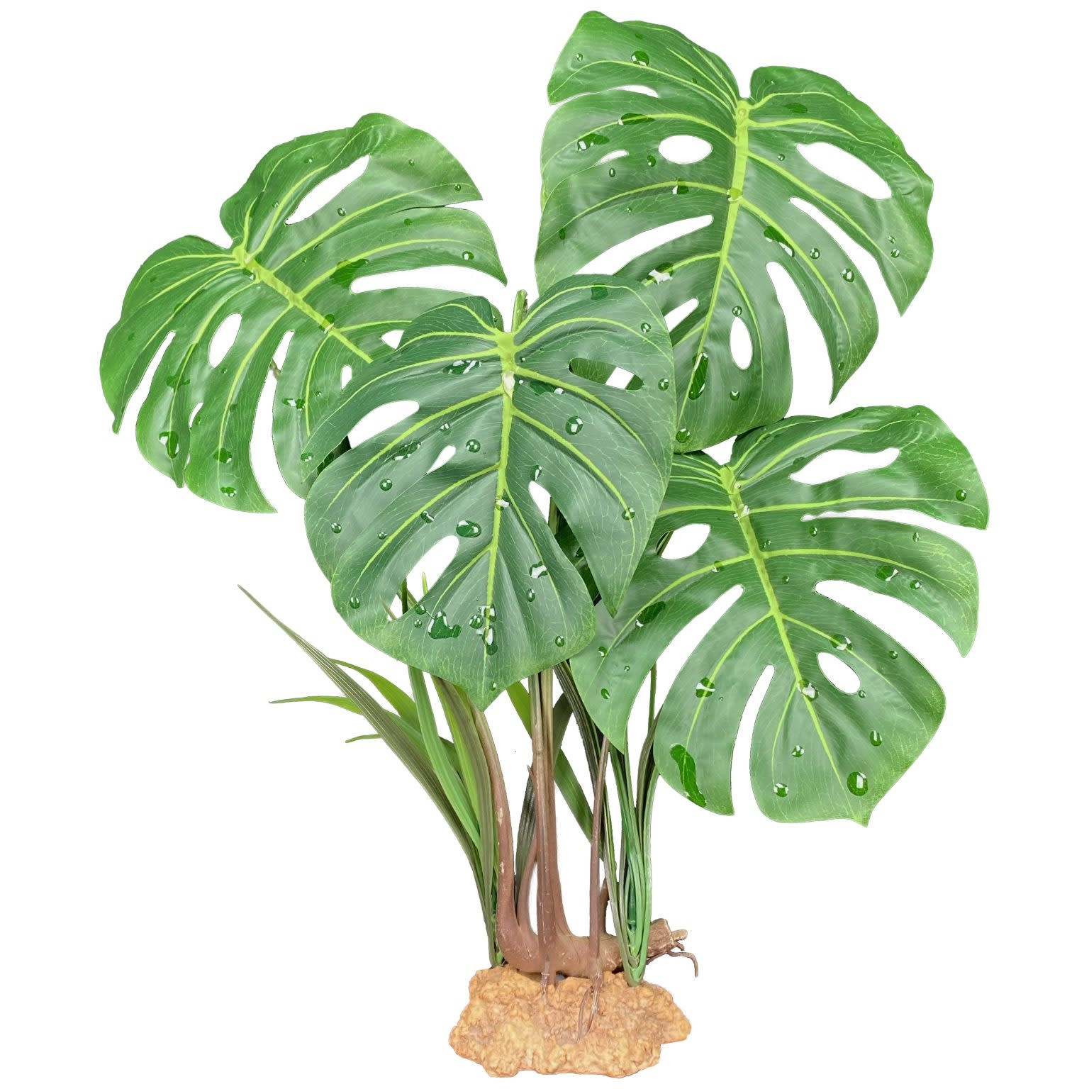 Komodo Monstera Leaf Standing Plant 18.9"