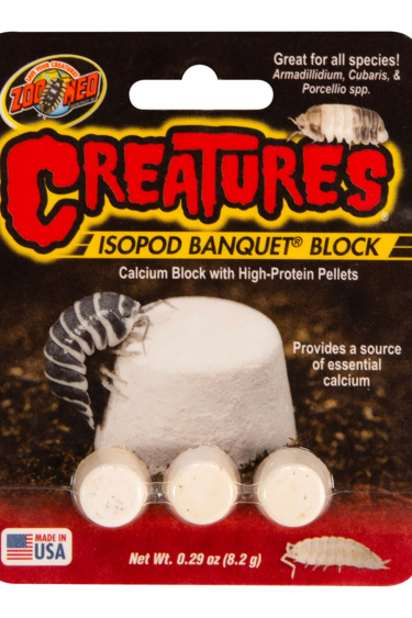 Zoomed Isopod Banquet Block