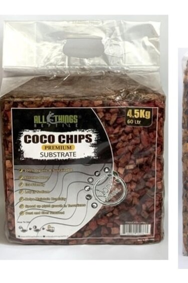 All things reptile Coco Husk Chips Compressed in Bag