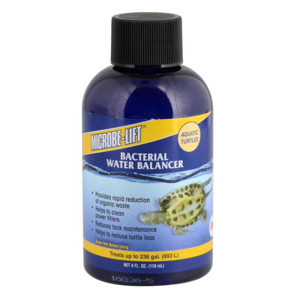 Microbe-Lift Aquatic Turtle Bacterial Water Balancer – 4 oz liquide