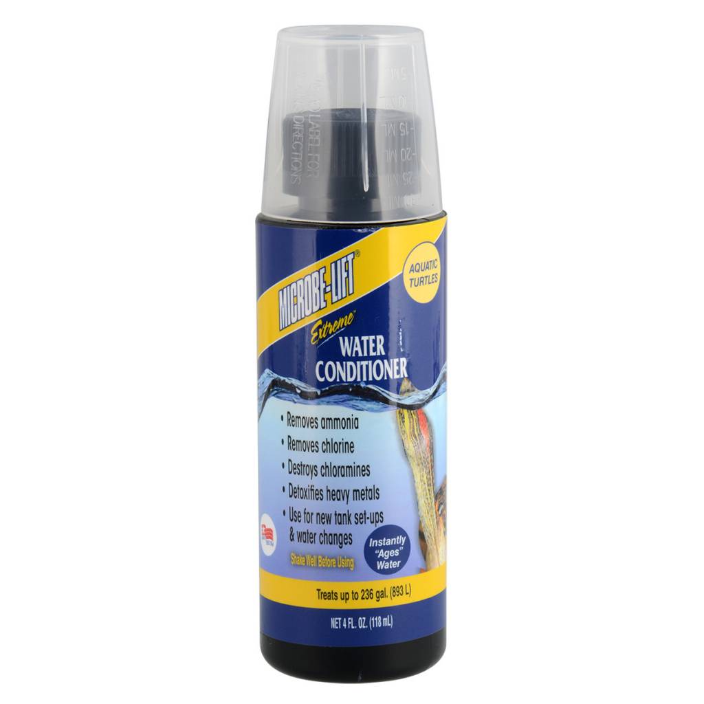 Microbe-Lift MICRO-LIFT 74953 Conditionneur d’eau pour tortue aquatique - 4 oz liquide