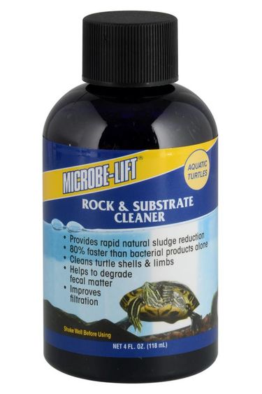 Microbe-Lift Nettoyeur de roche et substrat de tortue aquatique - Aquatic Turtle Rock & Substrate Cleaner - 4 oz liquide