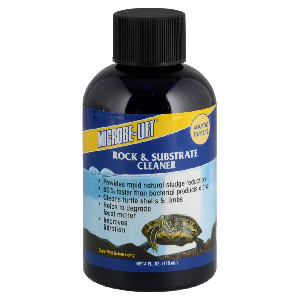 Microbe-Lift Nettoyeur de roche et substrat de tortue aquatique - Aquatic Turtle Rock & Substrate Cleaner - 4 oz liquide