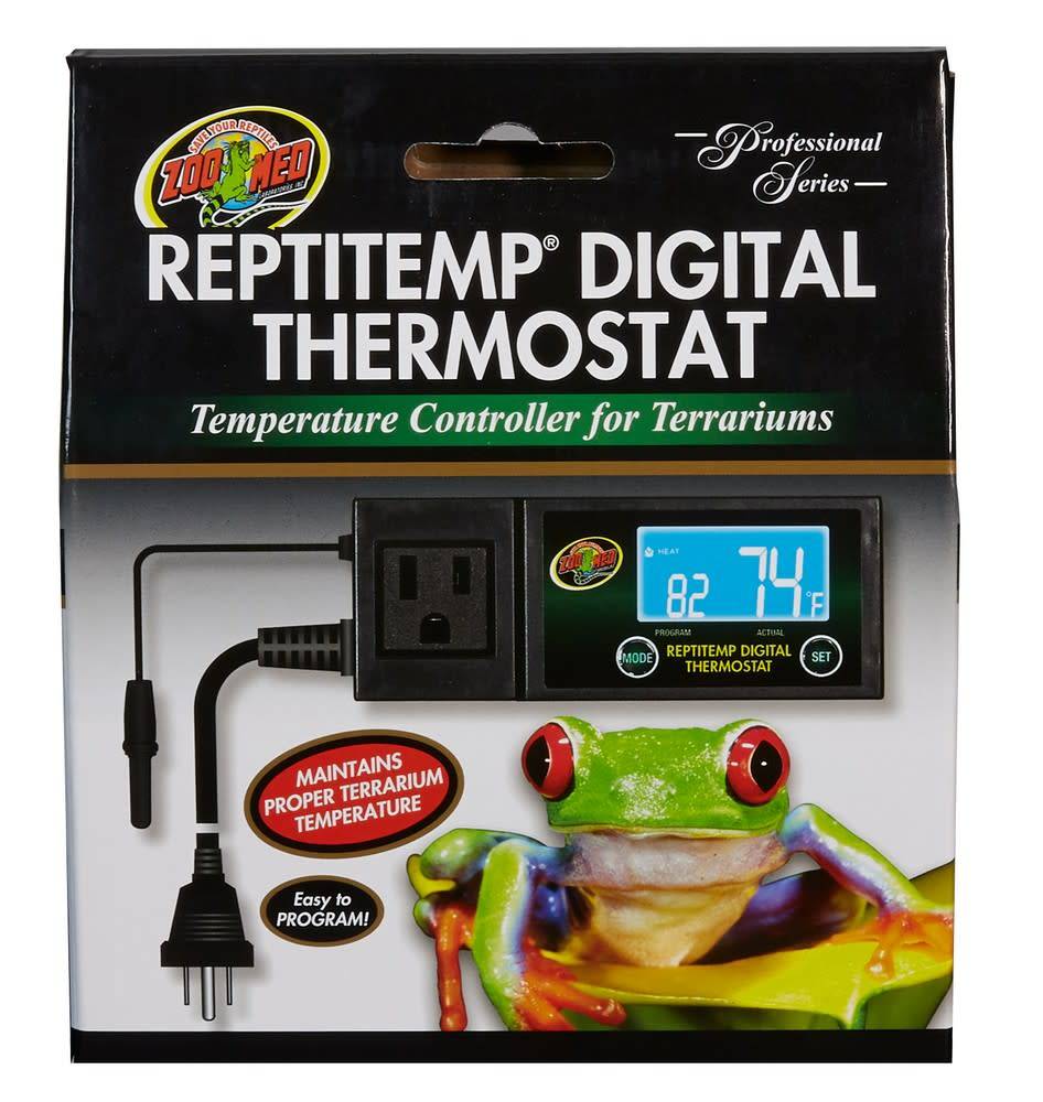 Zoomed Thermostat digital ReptiTemp® Digital Thermostat