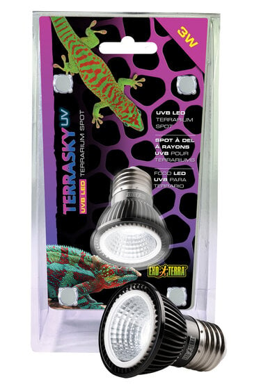 Exoterra Exo Terra TerraSkyUV - UVB LED Terrarium Spot - 3W