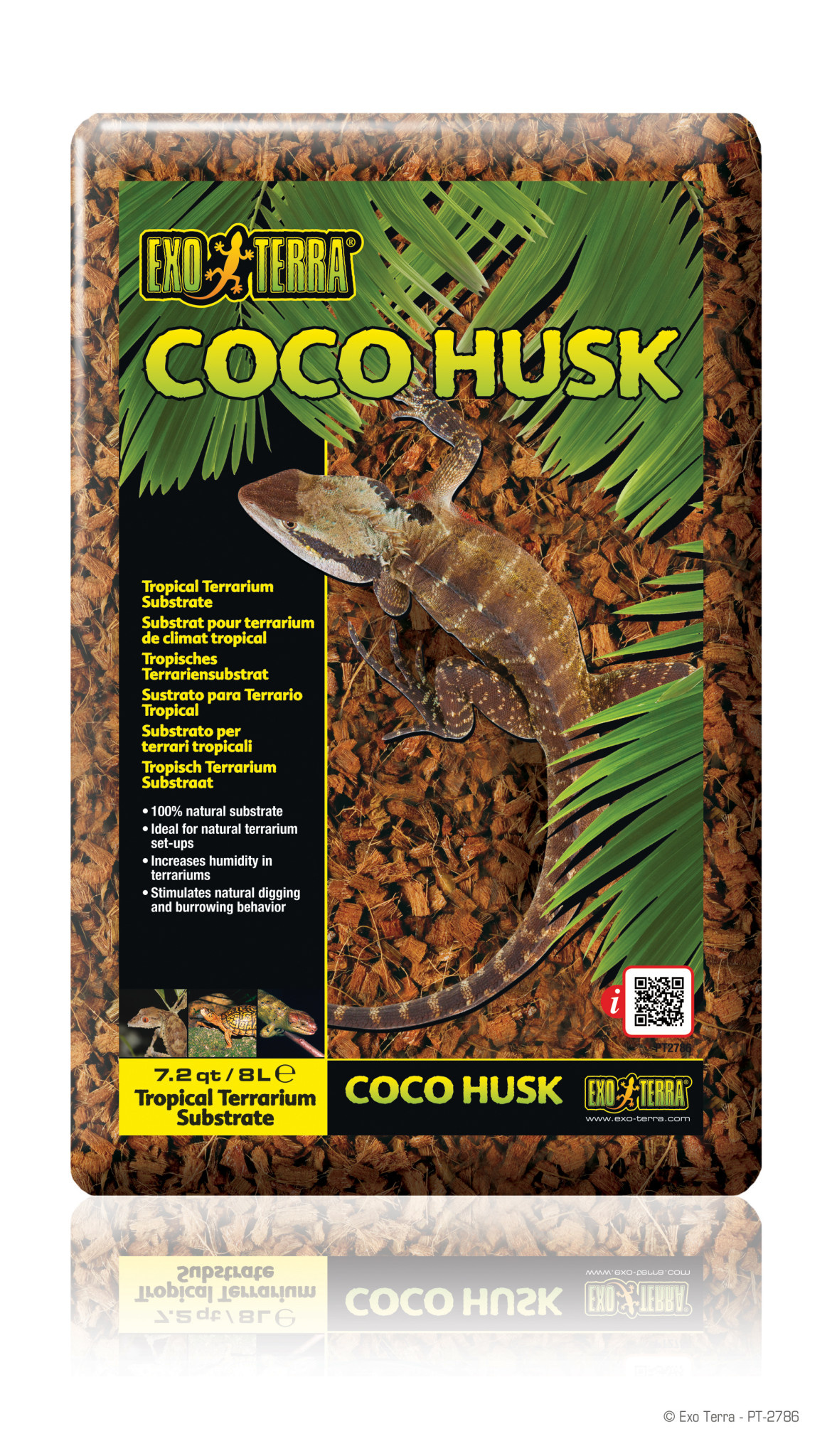 Exoterra Substrat tropical de Coco Husk
