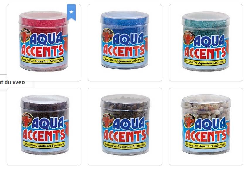 Zoomed ZOO MED Betta sable décoratif 227 gr.