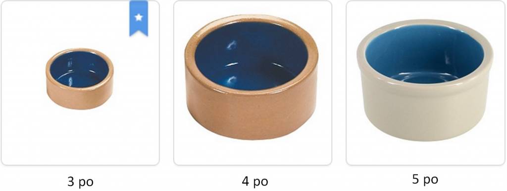 Kaytee KAYTEE Bol en grès