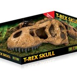 Exoterra Cachette en forme de crâne de tyrannosaure - T-Rex skull hide