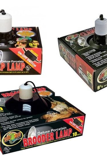 Zoomed Clamp Lamp