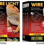 Exoterra EXO TERRA Lampe à pince douille en porcelaine