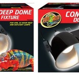 Zoomed Combo Deep Dome Dual Lamp Fixture