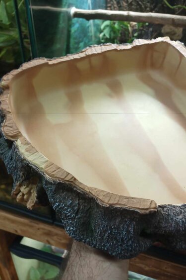 Komodo KOMODO KD-93331 Bol en coin en bois polyrésine X-Large 11x11x2.5 po