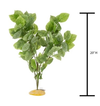 Aqua Globe AQUAGLOBE AQ-RS Plante de soie rose 20 po