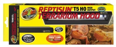 Zoomed ReptiSun® T5 HO Terrarium Hood  with UV 5%