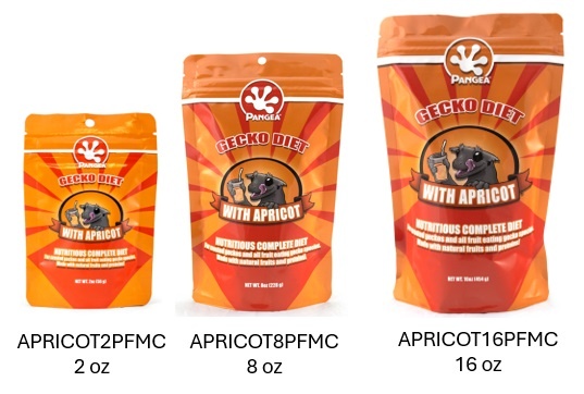 Pangea Abricot - Fruit Mix™ Banana Apricot Complete Gecko Diet