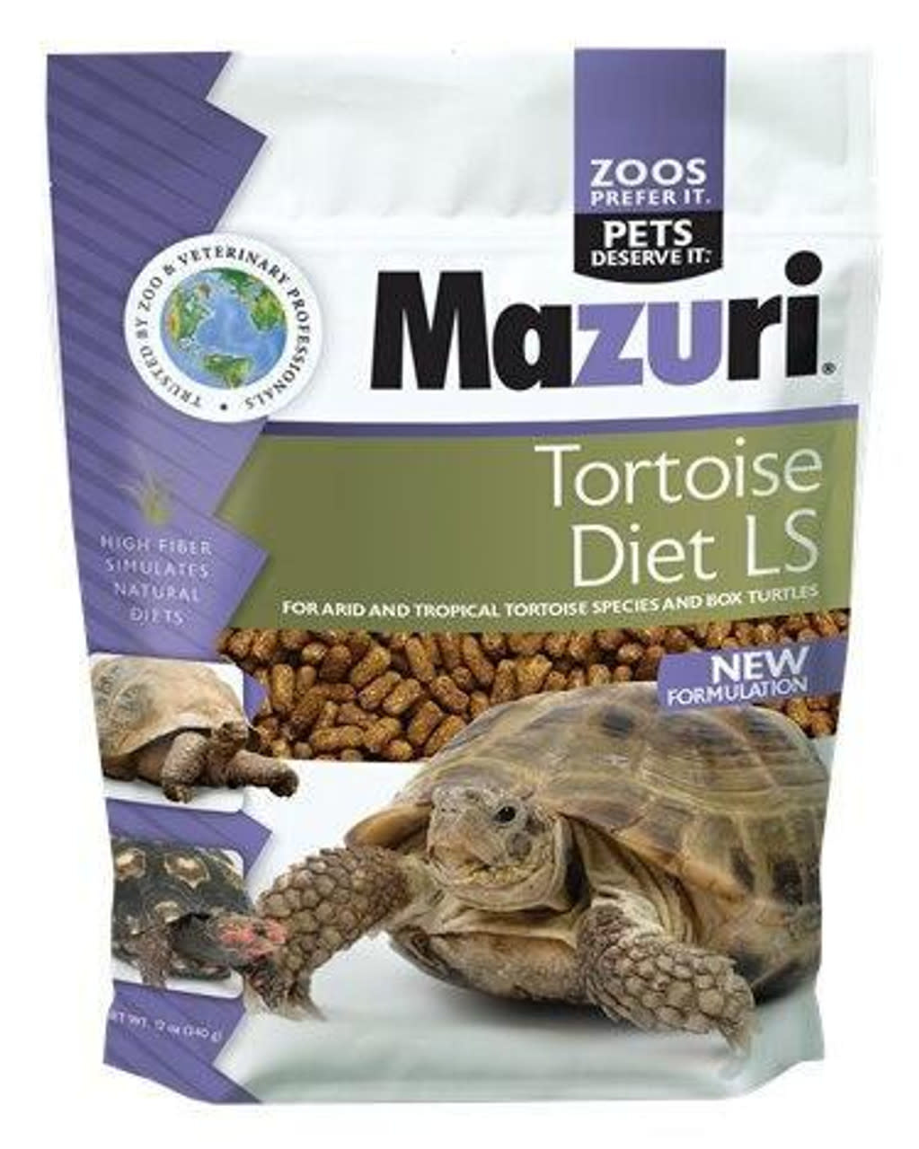 Mazuri Mazuri Tortoise LS Diet - 12 oz Bag